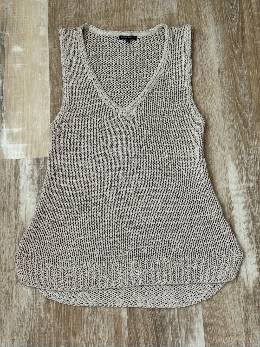 Eileen Fisher Sleeveless Sweater Tank